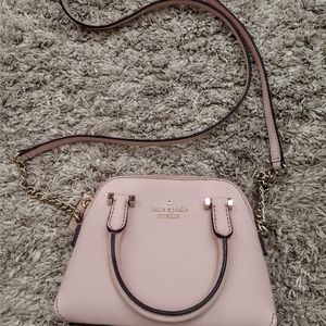 NWOT blush pink Kate Spade mini crossbody
